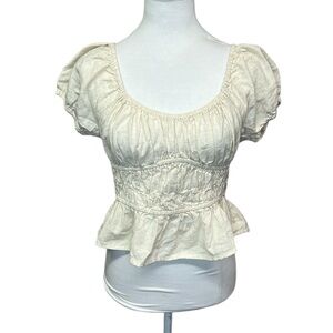 Women's Cream Blouse